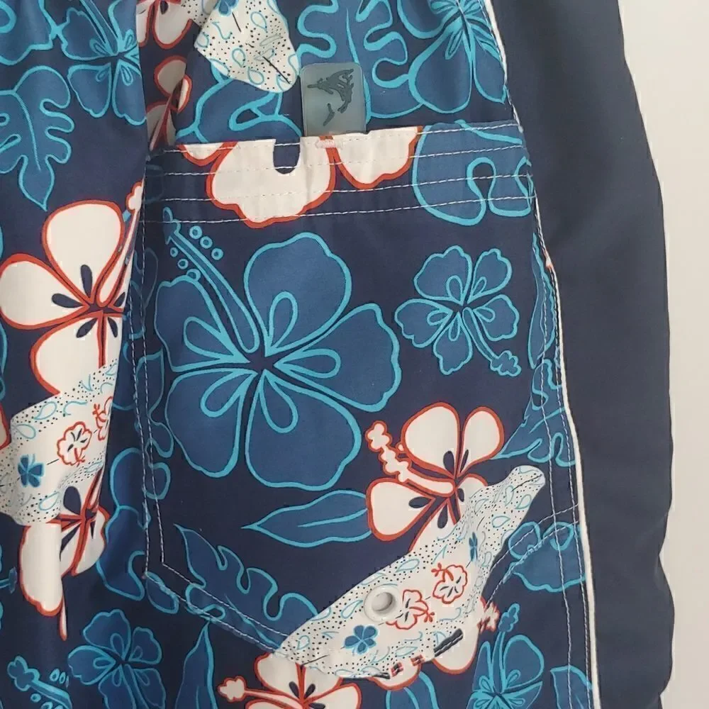 Marlin Trading Co Men's Board Shorts Tropical Hawaiian Size XL